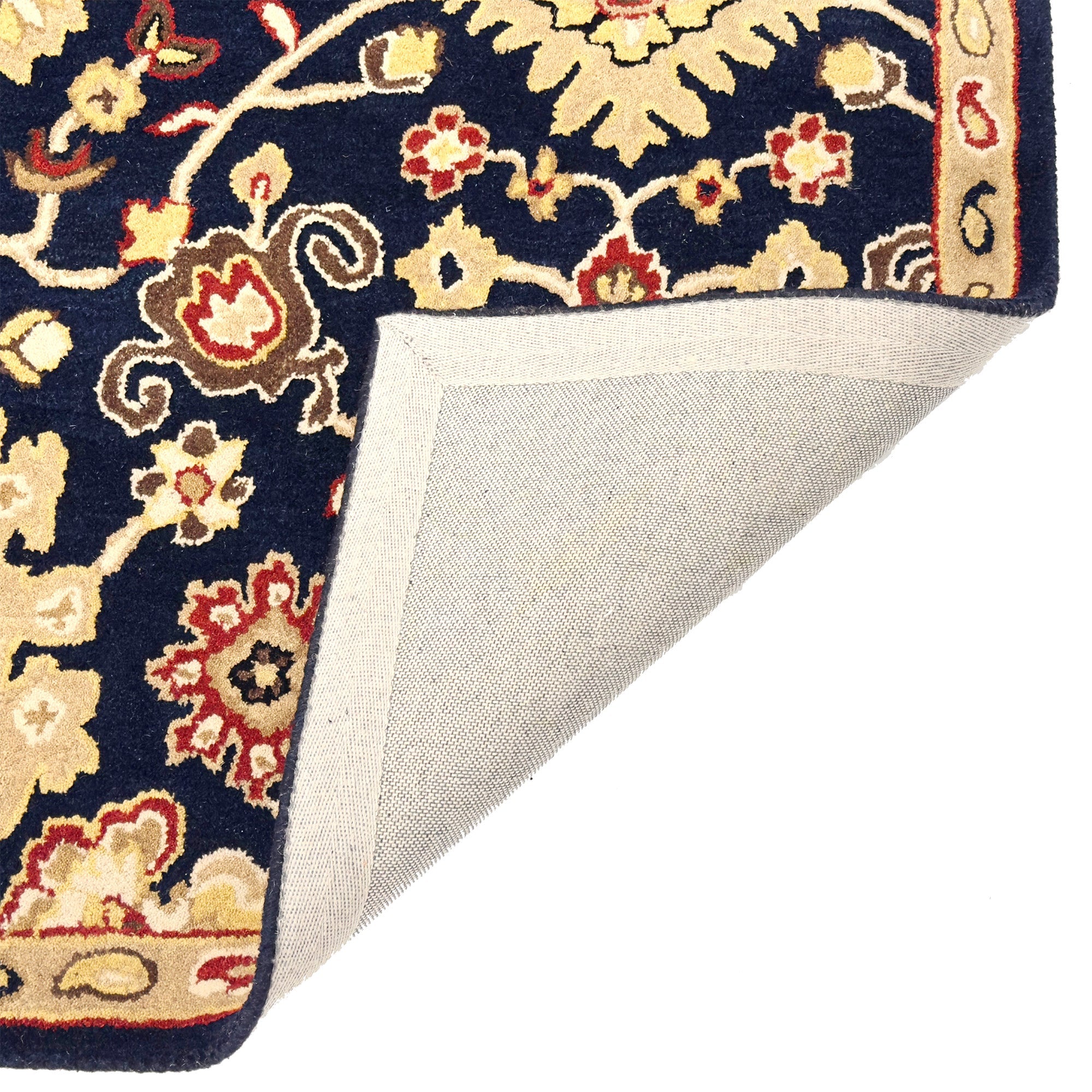 Persia-Mahal Navy Hand Tufted Rug Rectangle image