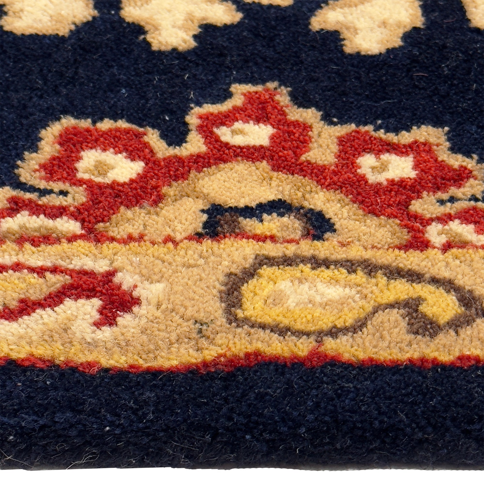 Persia-Mahal Navy Hand Tufted Rug Rectangle image