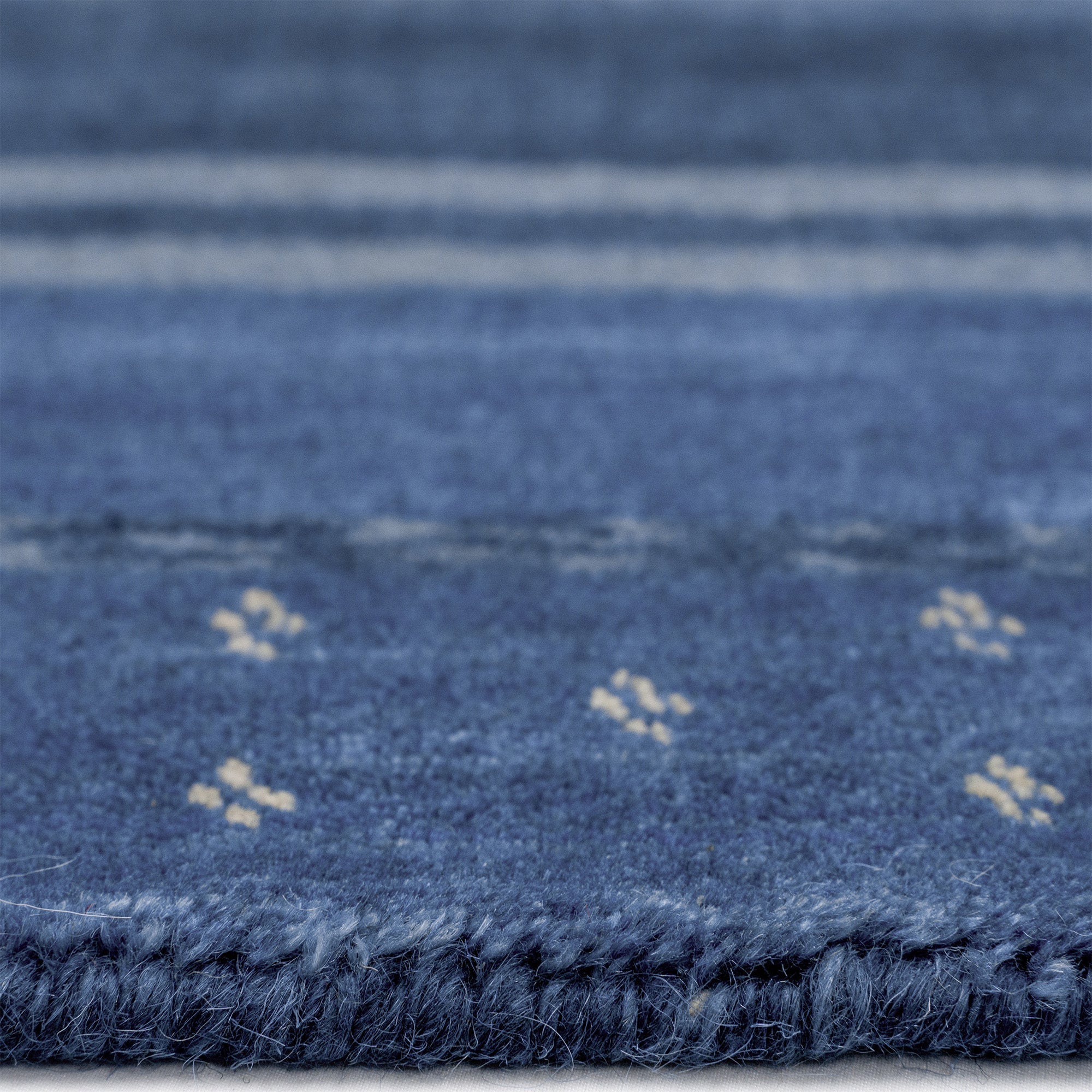 Simply Gabbeh Taos Blue Hand Tufted Rug Rectangle image