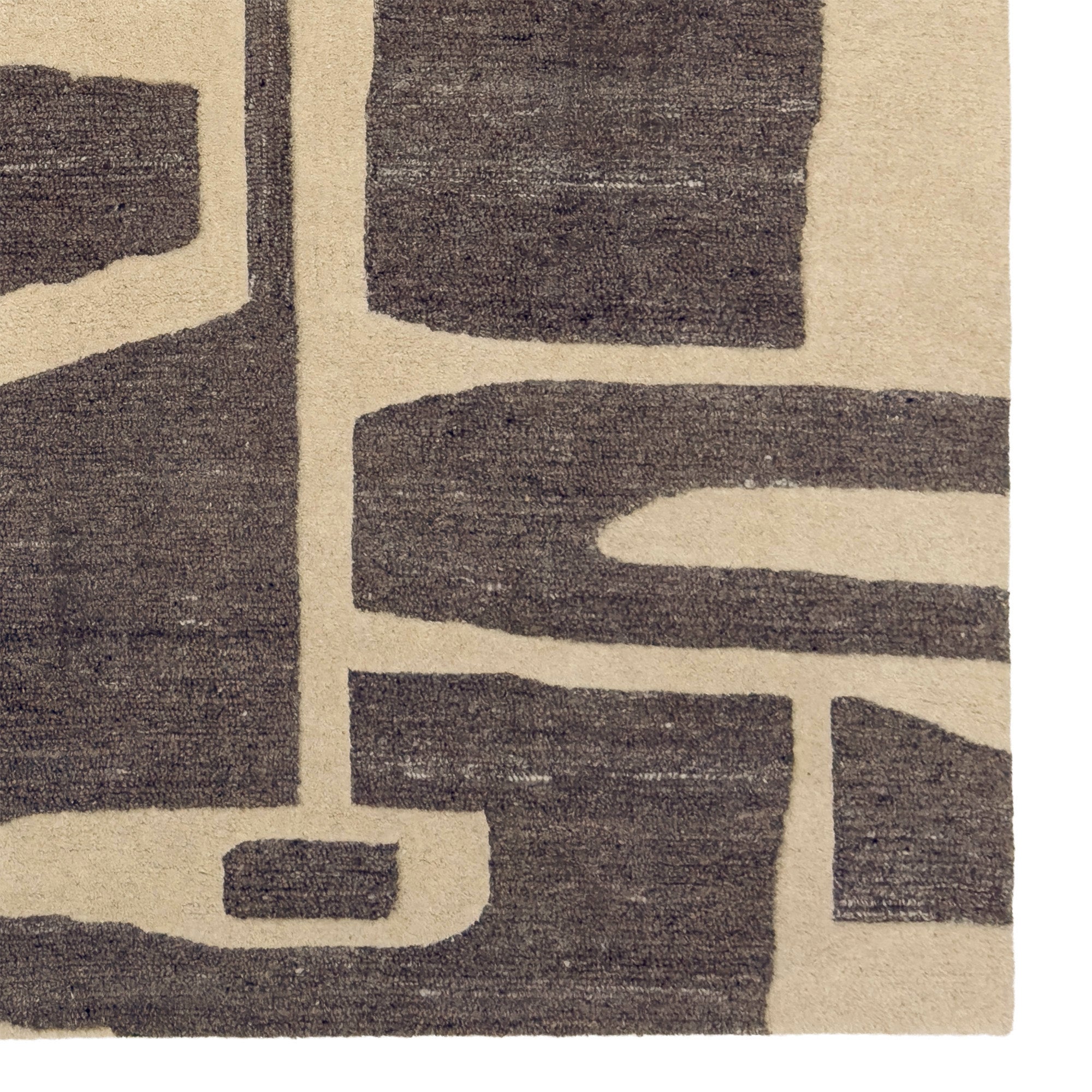 Abacos Coconut Husk Hand Tufted Rug Rectangle image