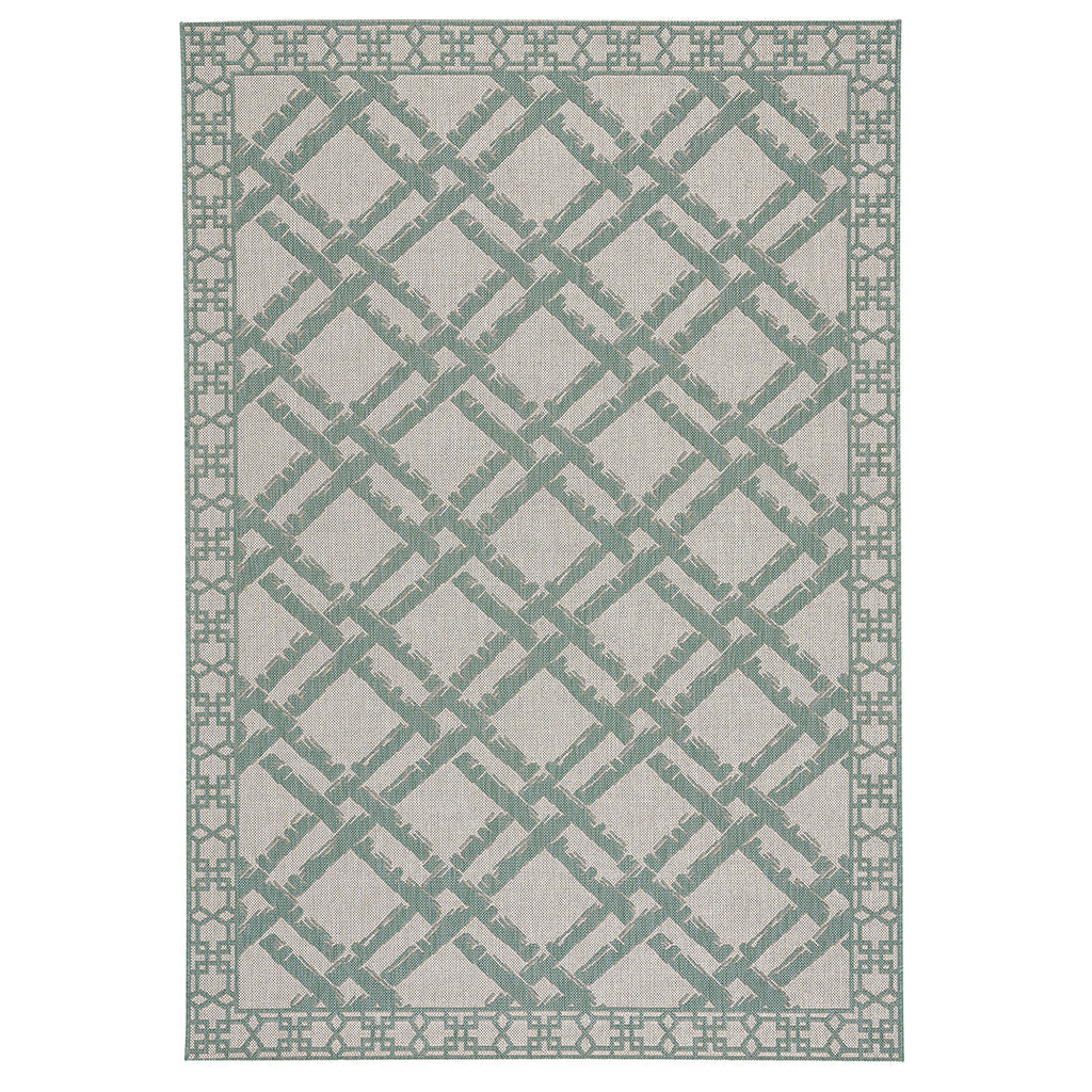 Finesse-Bamboo Trellis Spa Machine Mad Rectangle image