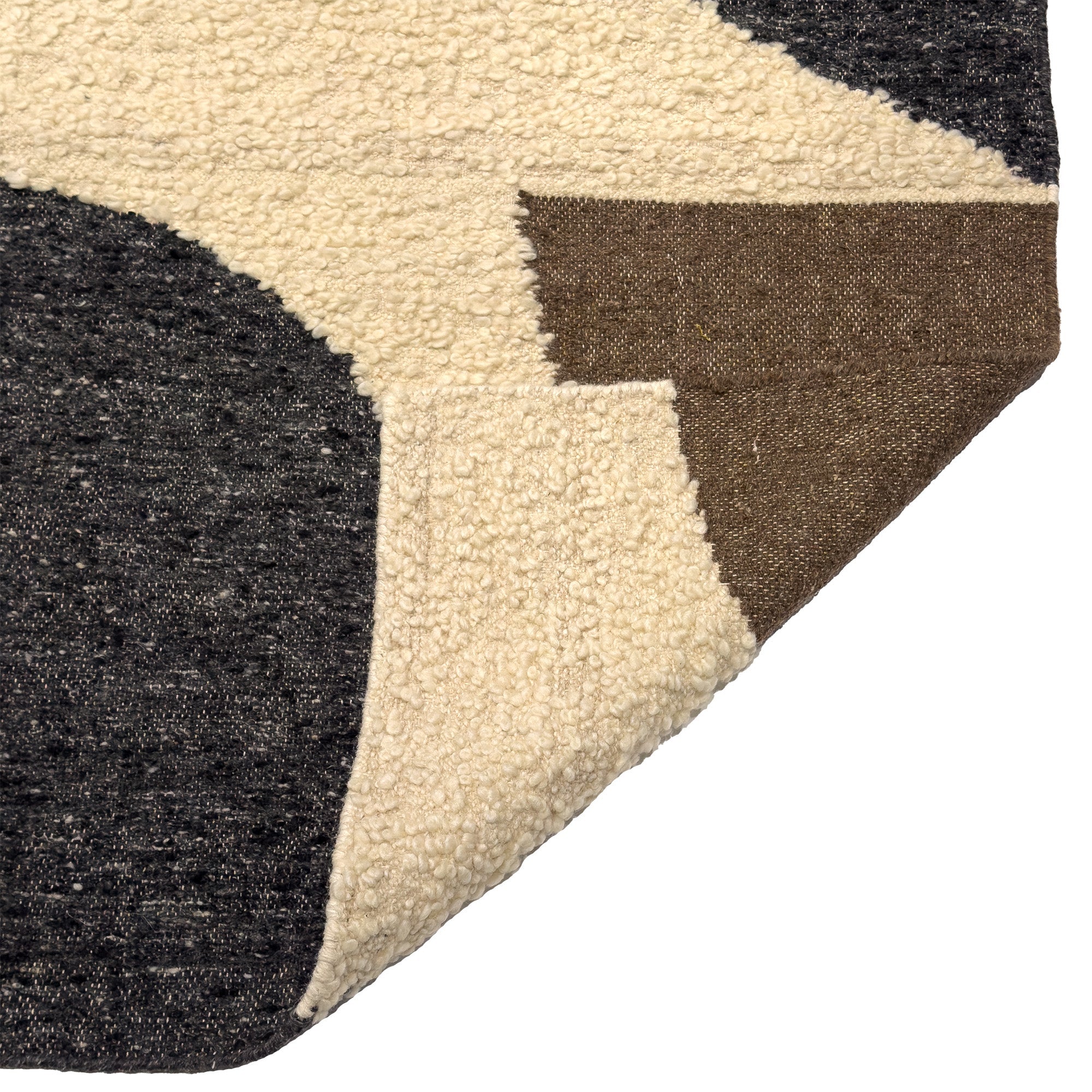 Rabat Wood Hand Woven Area Rug Rectangle image