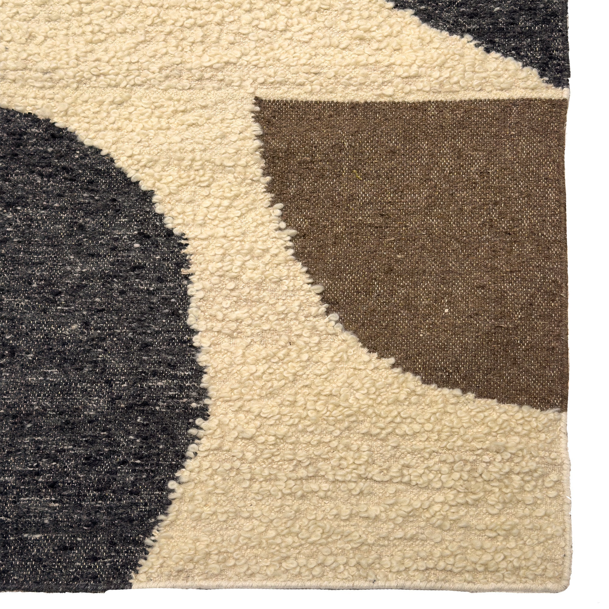 Rabat Wood Hand Woven Area Rug Rectangle image