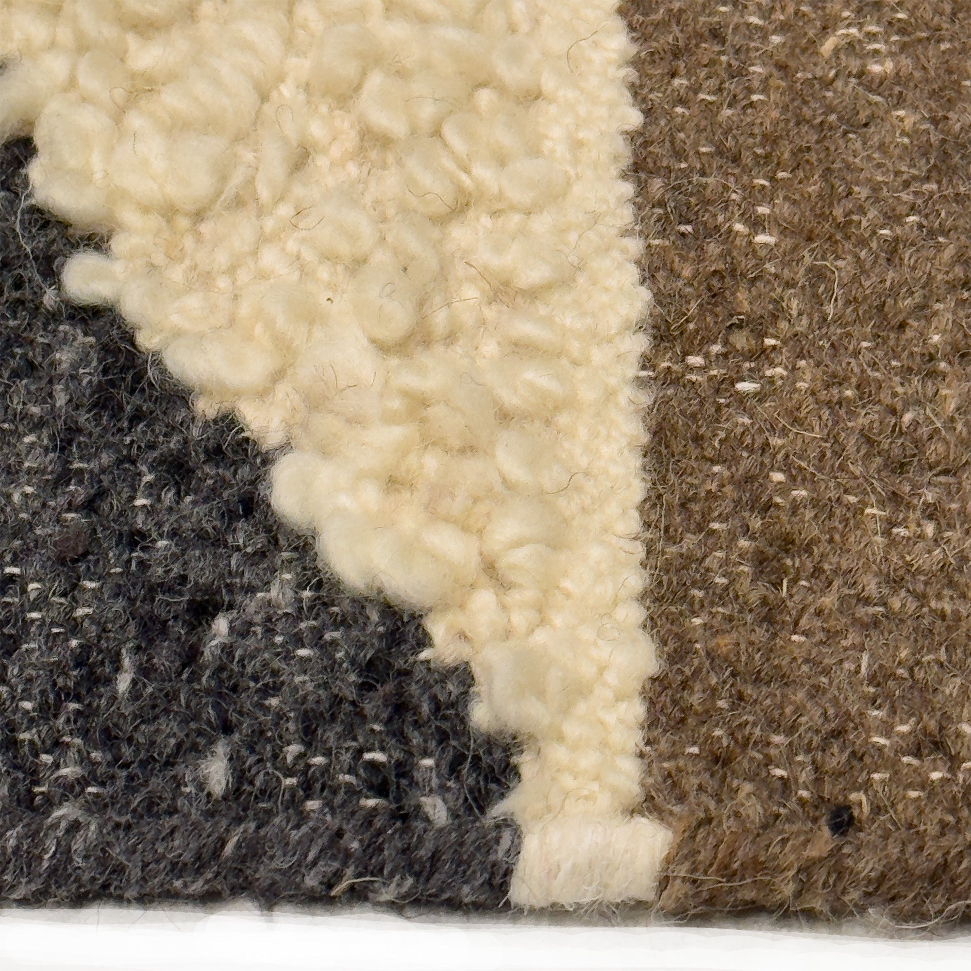 Rabat Wood Hand Woven Area Rug Rectangle image