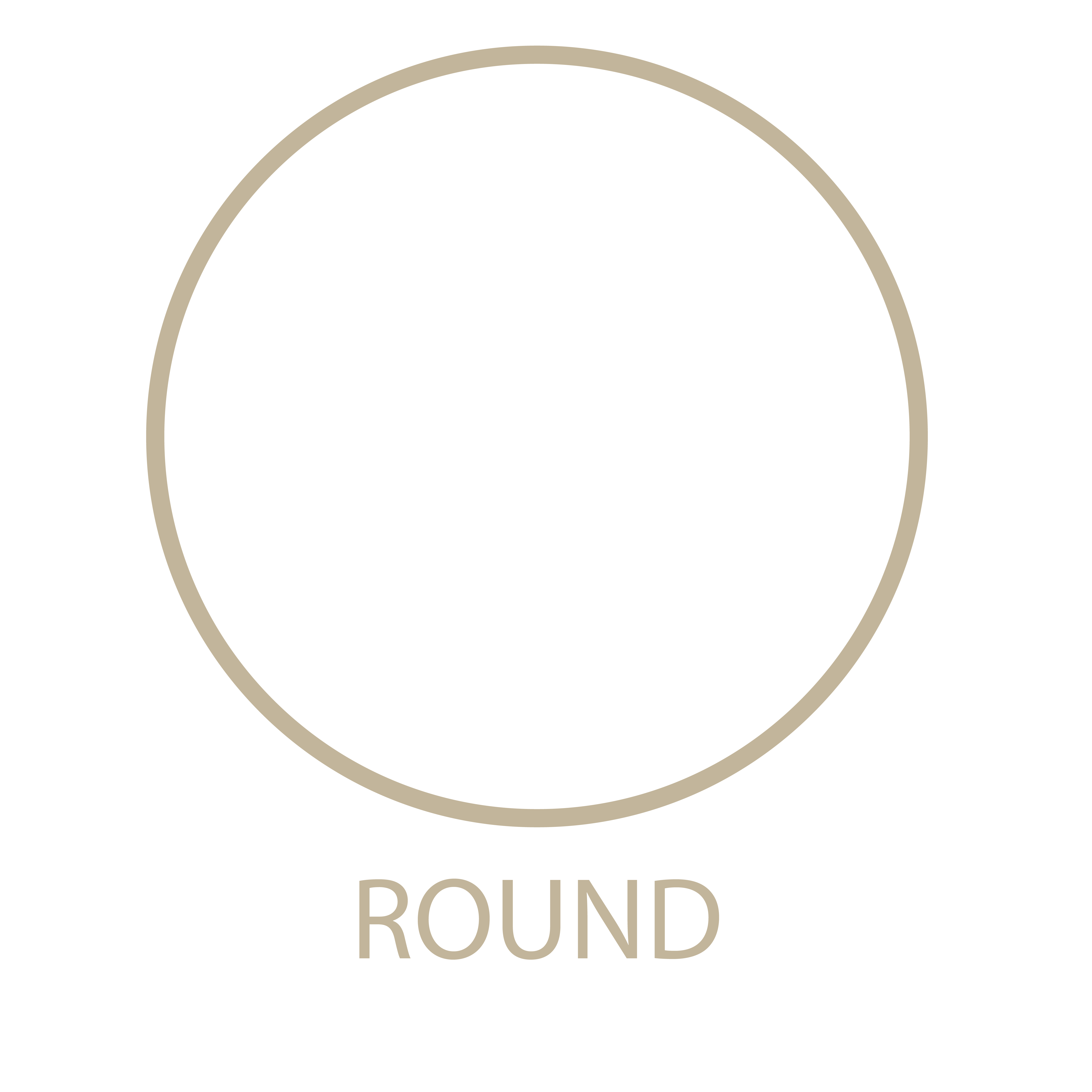 Serengeti-Leopard Natural Hand Tufted Rug Round sketch