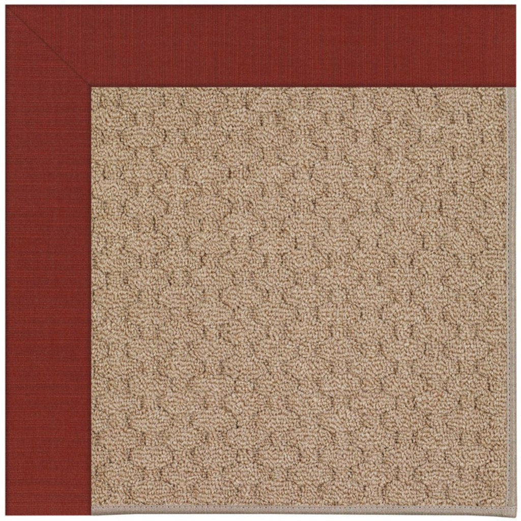 Creative Concepts-Grassy Mtn. Dupione Henna Machine Tufted Rug Rectangle image