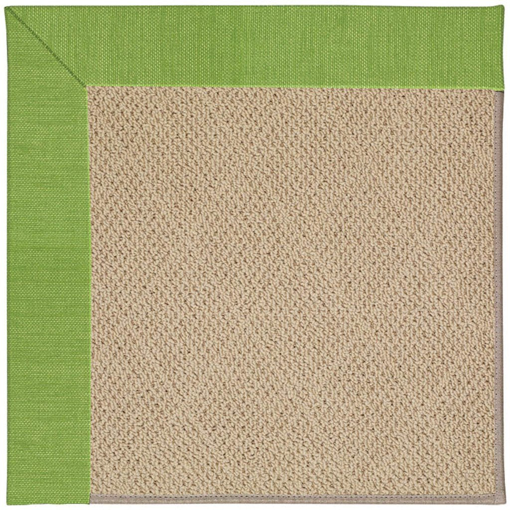 Creative Concepts-Cane Wicker Canvas Lawn Machine Tufted Rug Rectangle image