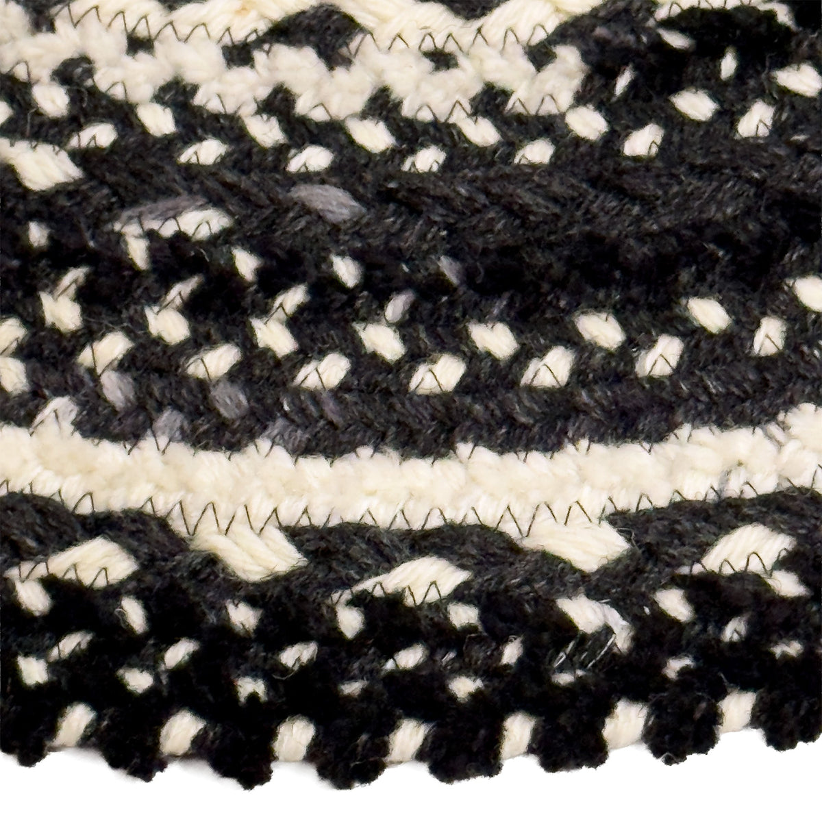 Bayview Peppercorn Braided Rug Oval image