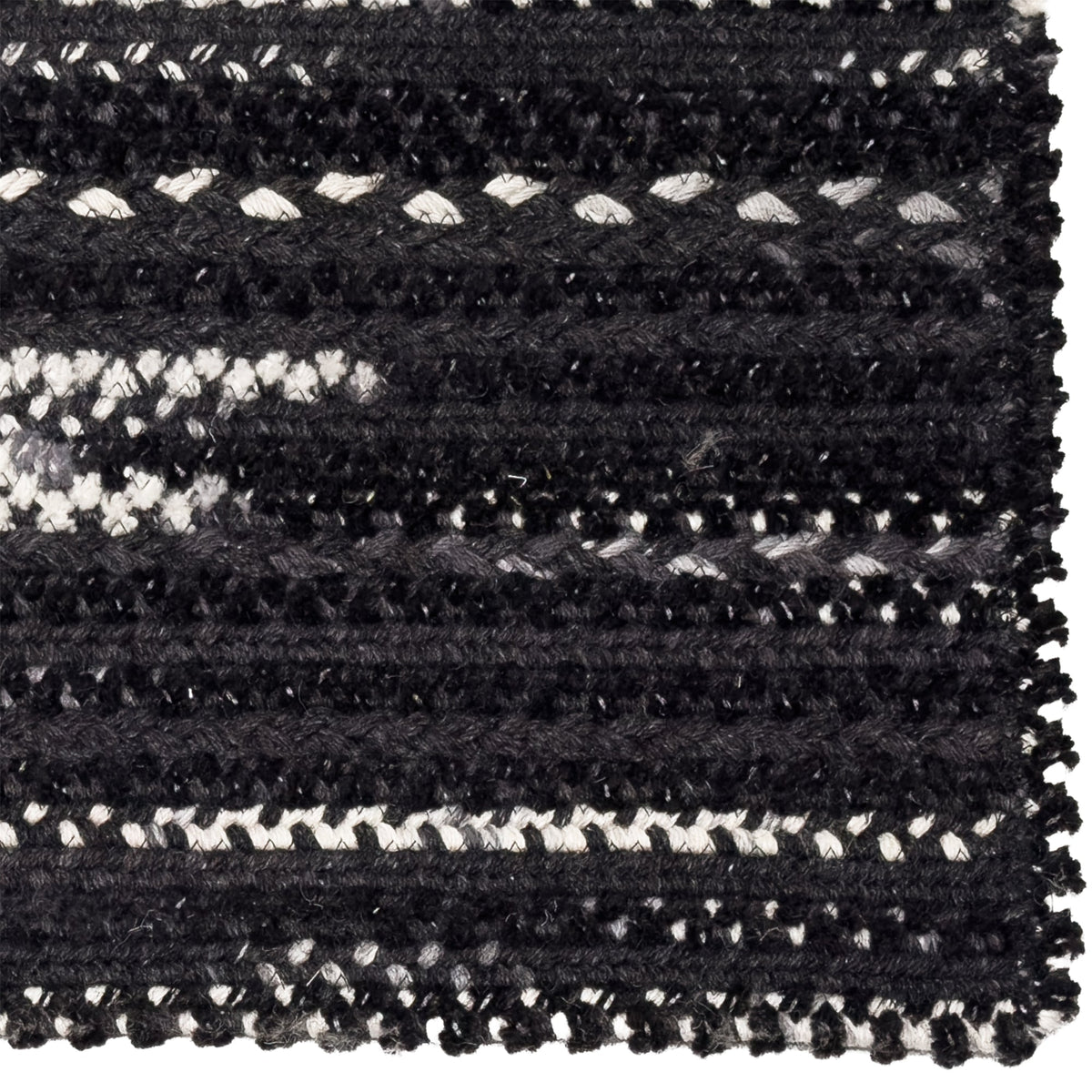Bayview Peppercorn Braided Rug Cross Sewn Rectangle image