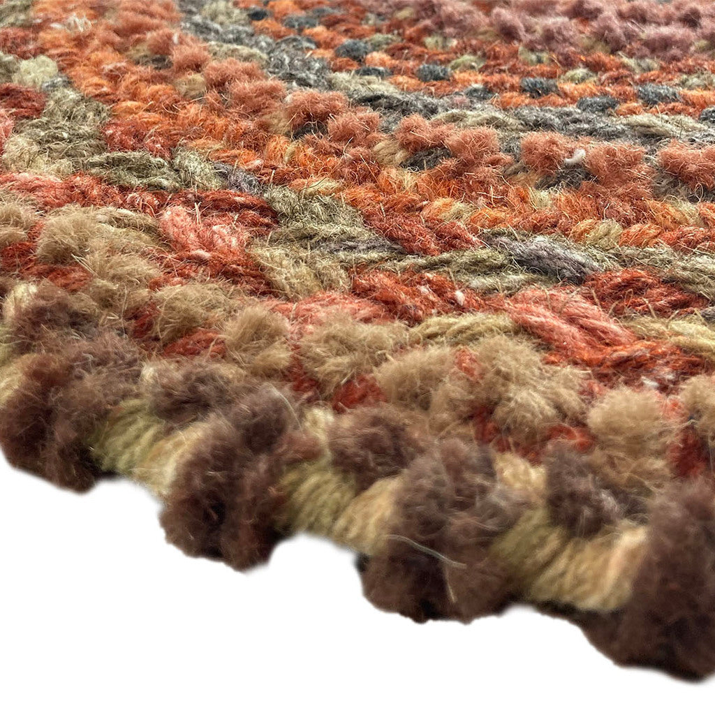 Bayview Cinnabar Braided Rug Round image