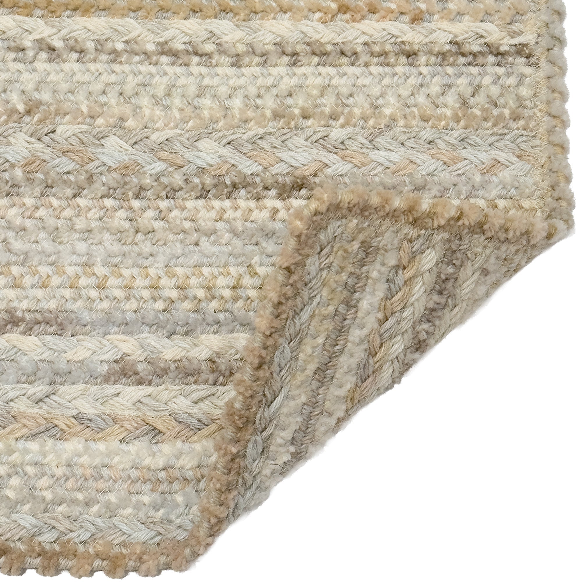 Bayview Linen Braided Rug Cross Sewn Rectangle image