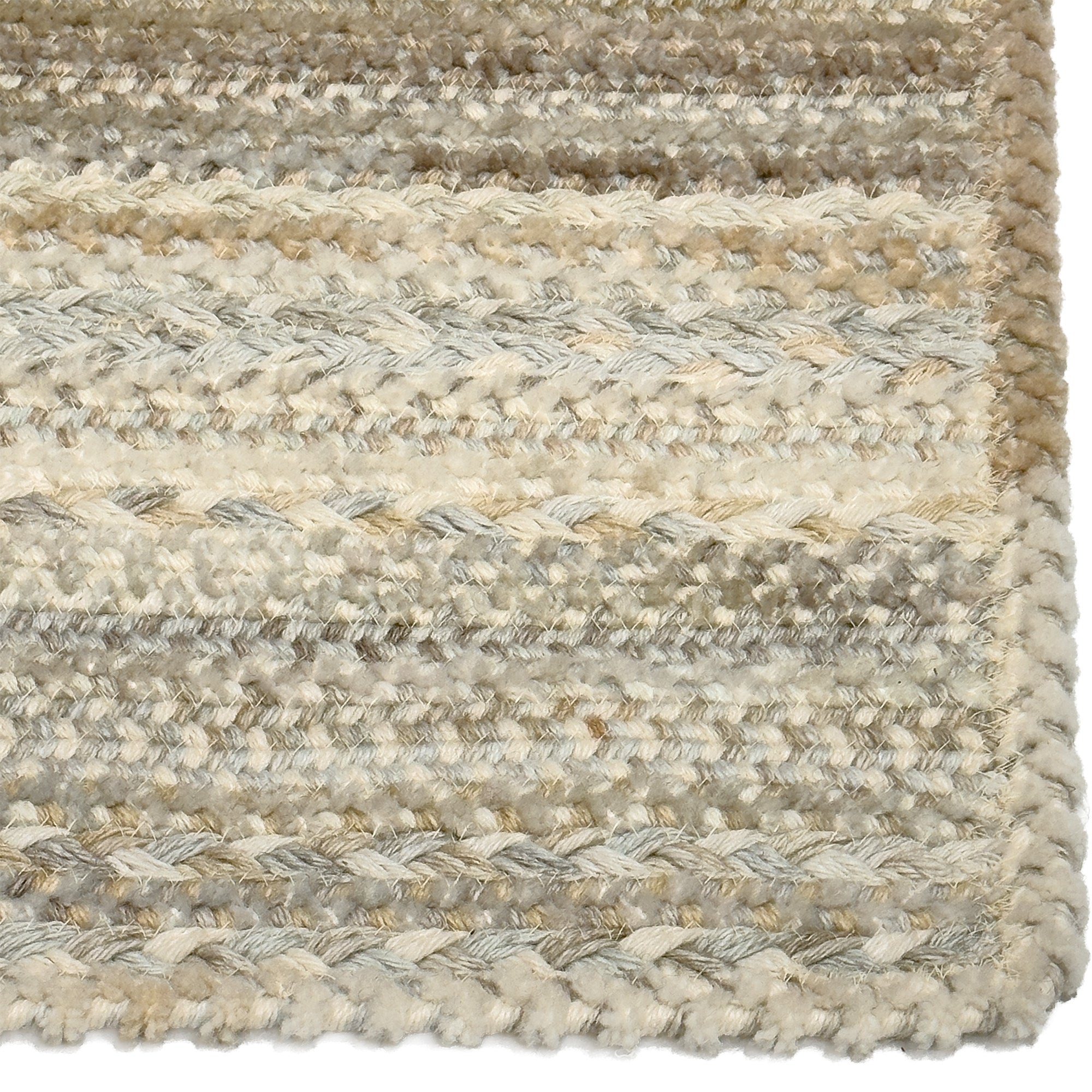 Bayview Linen Braided Rug Cross Sewn Rectangle image