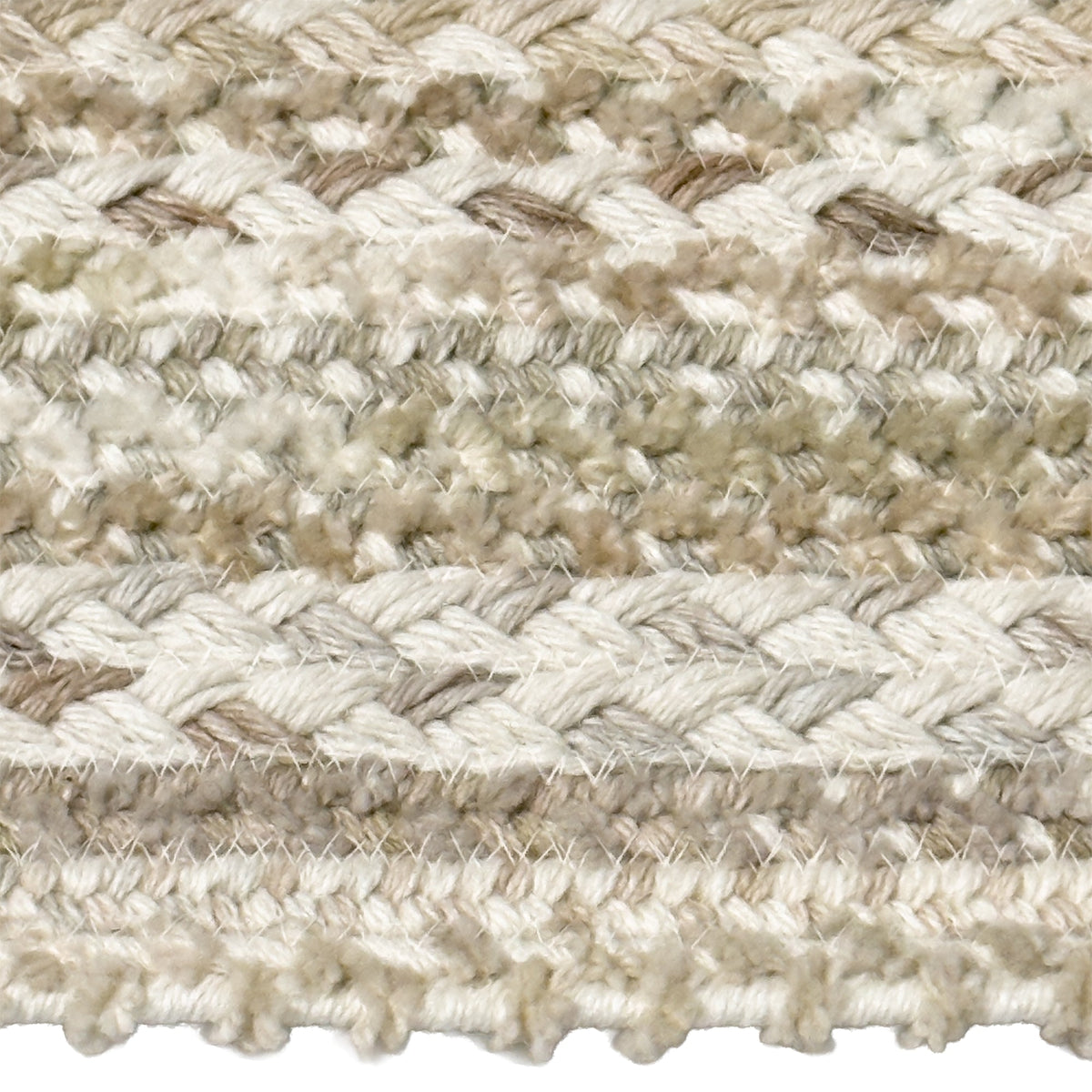 Bayview Linen Braided Rug Cross Sewn Rectangle image