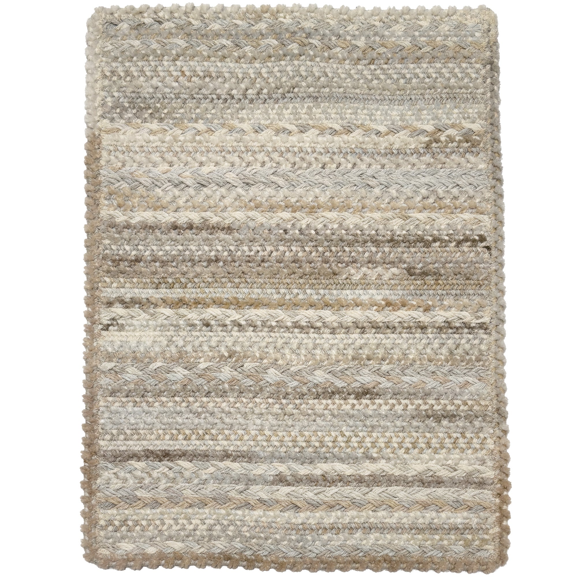 Bayview Linen Braided Rug Cross Sewn Rectangle image