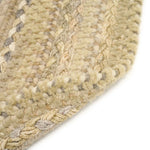 Bayview Neutral Braided Rug Oval Back image