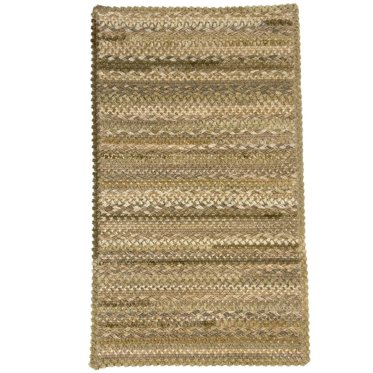 Bayview Neutral Braided Rug Cross Sewn Rectangle image