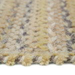 Bayview Neutral Braided Rug Cross-Sewn Cross Section image