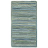 Homecoming Sky Blue Braided Rug Cross-Sewn image