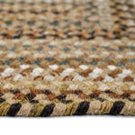 Homecoming River Rock Braided Rug Concentric Cross Section image