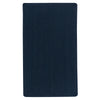 Heathered Pinwheel Navy Blue Solid