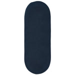 Heathered Pinwheel Navy Blue Solid