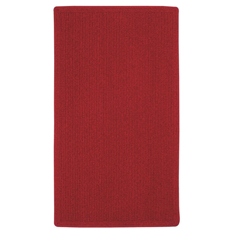 Heathered Scarlet Red Solid