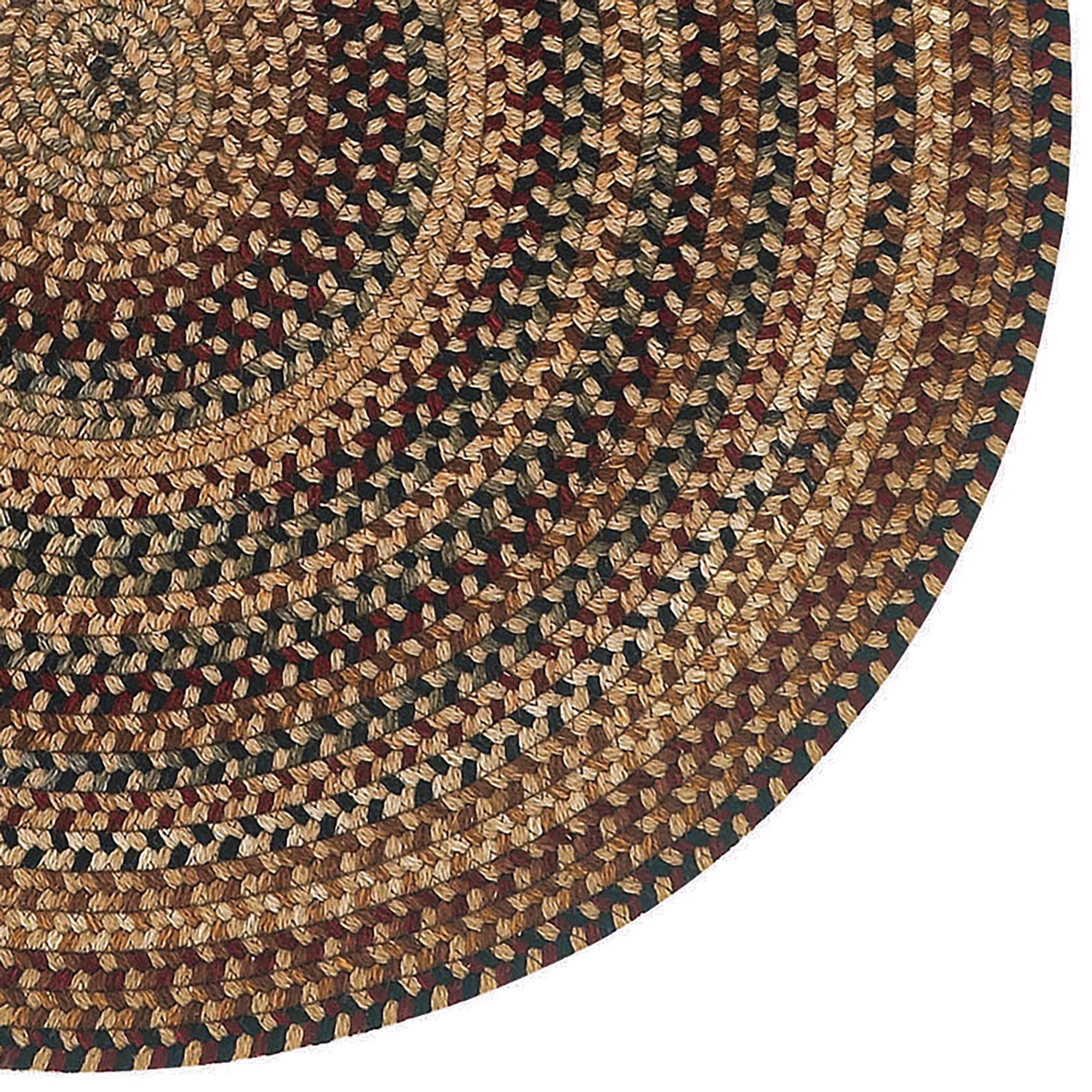 Gramercy Tan Braided Rug Round image