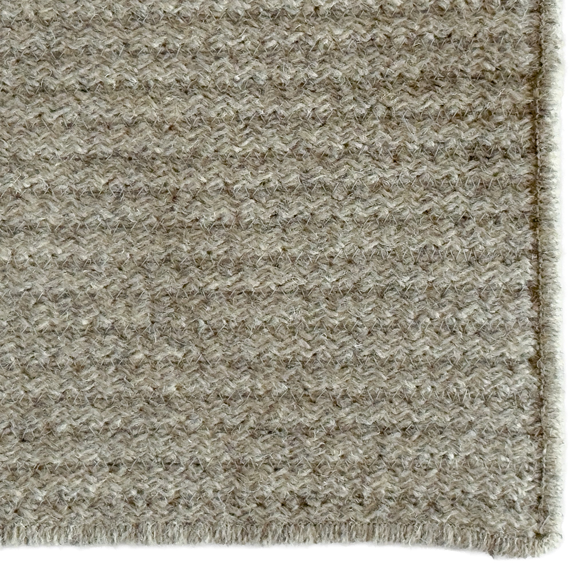 Westerly Lt. Grey Braided Rug Cross Sewn Rectangle image