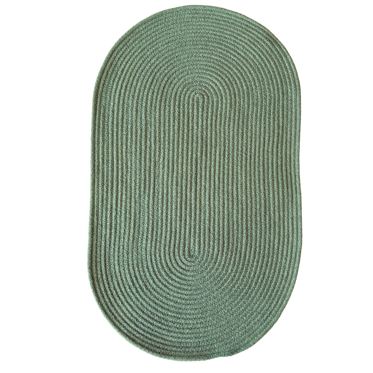 Chatham Palm Braided Rug Oval image