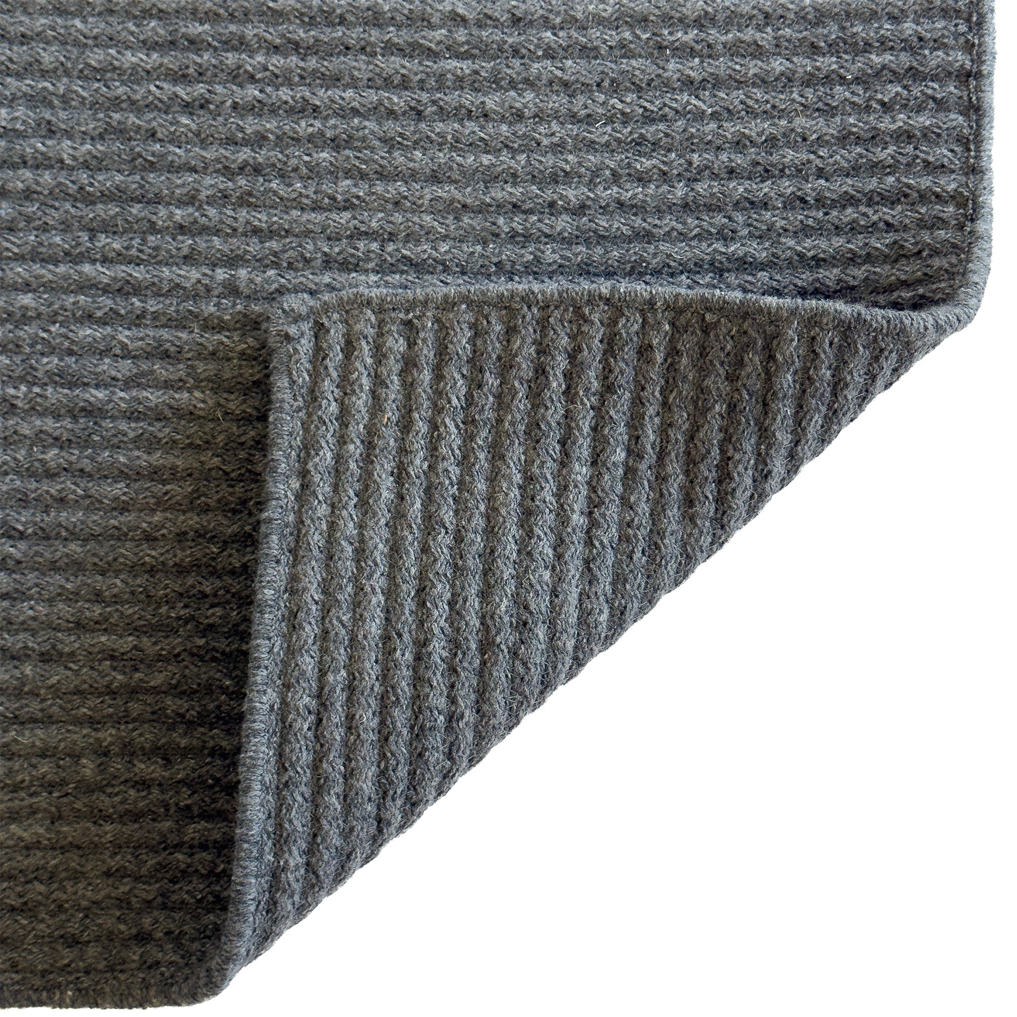 Chatham Slate Braided Rug Cross Sewn Rectangle image
