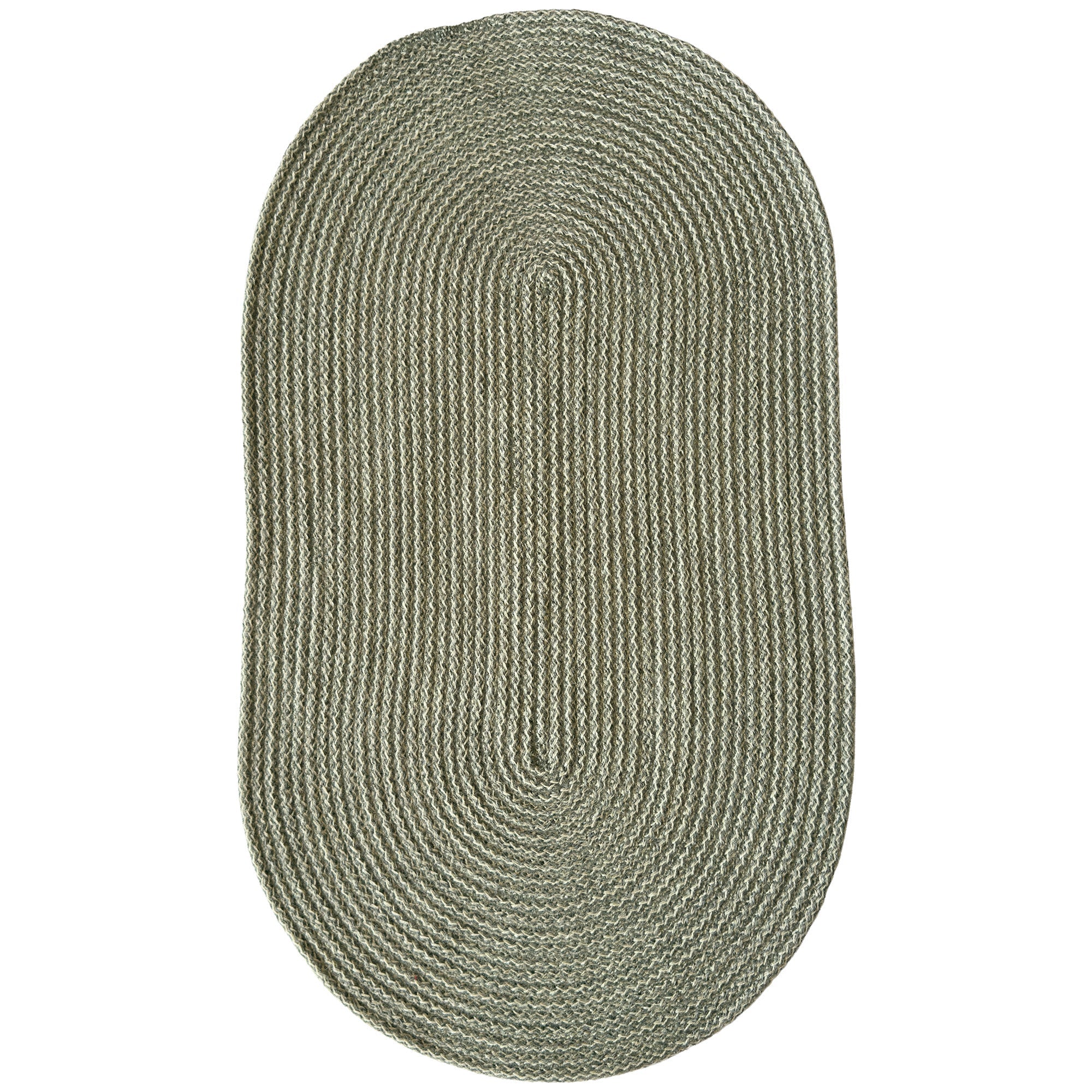 Litchfield Cobblestone Braided Rug Oval image