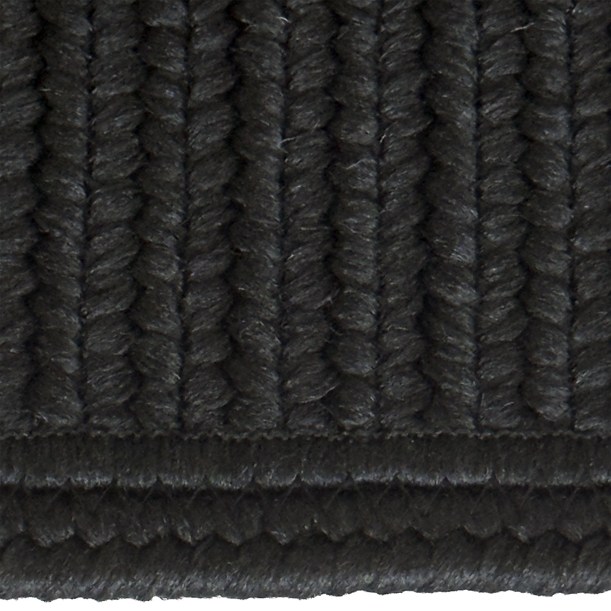 Shoreline Black Braided Rug Cross Sewn Rectangle image