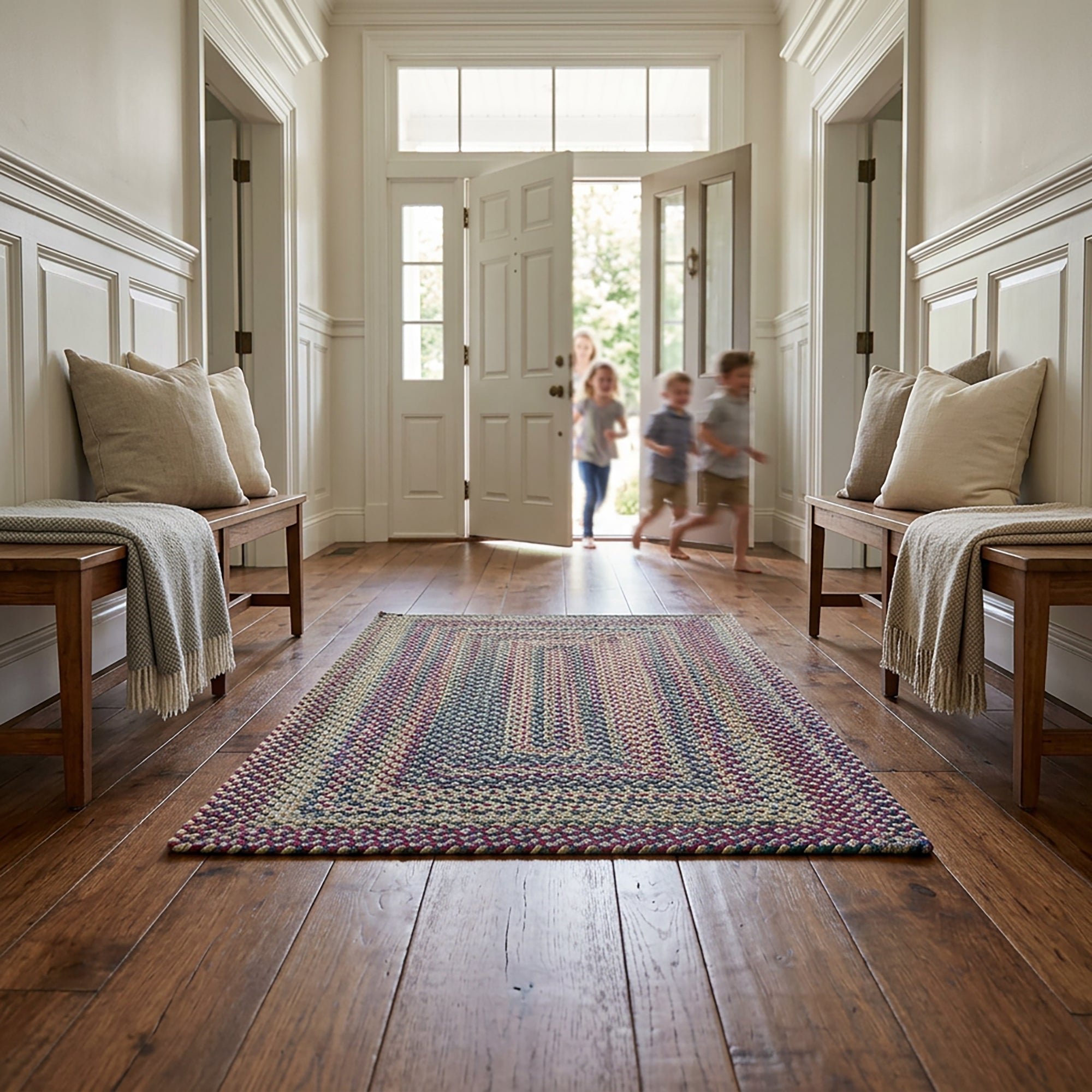 Timber Haven Light Grey Multi