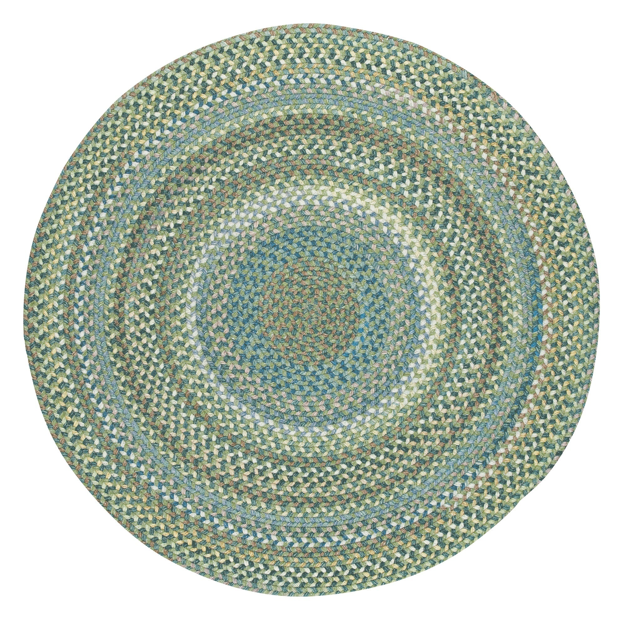 American Legacy Pine Forest Braided Rug Oval image