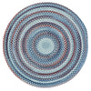 American Legacy Old Glory Braided Rug Round image