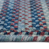 American Legacy Old Glory Braided Rug Cross-Sewn Cross Section image