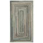 American Legacy Prairie Braided Rug Concentric image