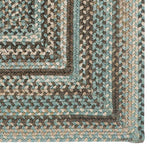 American Legacy Prairie Braided Rug Concentric Corner image