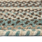 American Legacy Prairie Braided Rug Oval Cross Section image