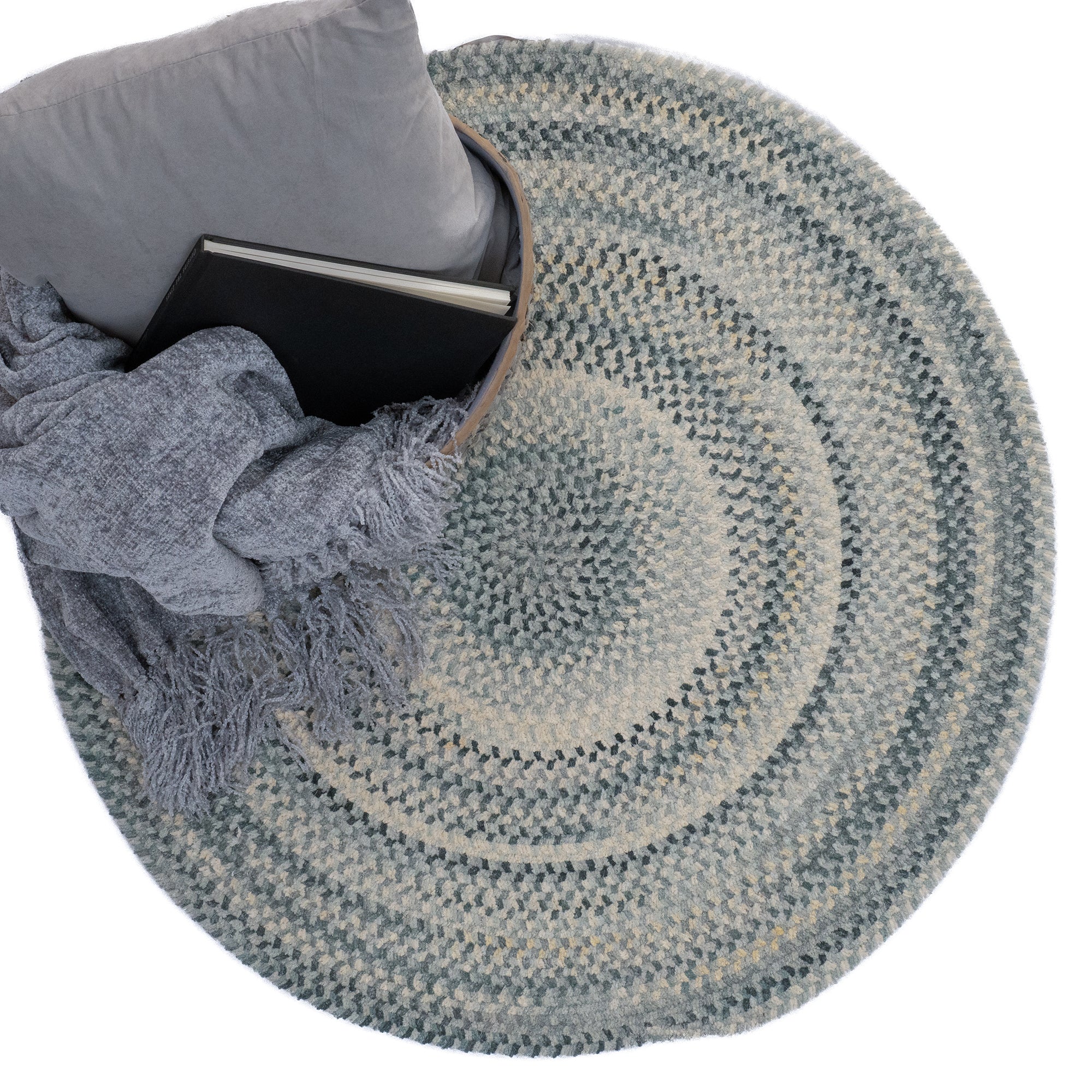 Synergy Silverstone Braided Rug Round image