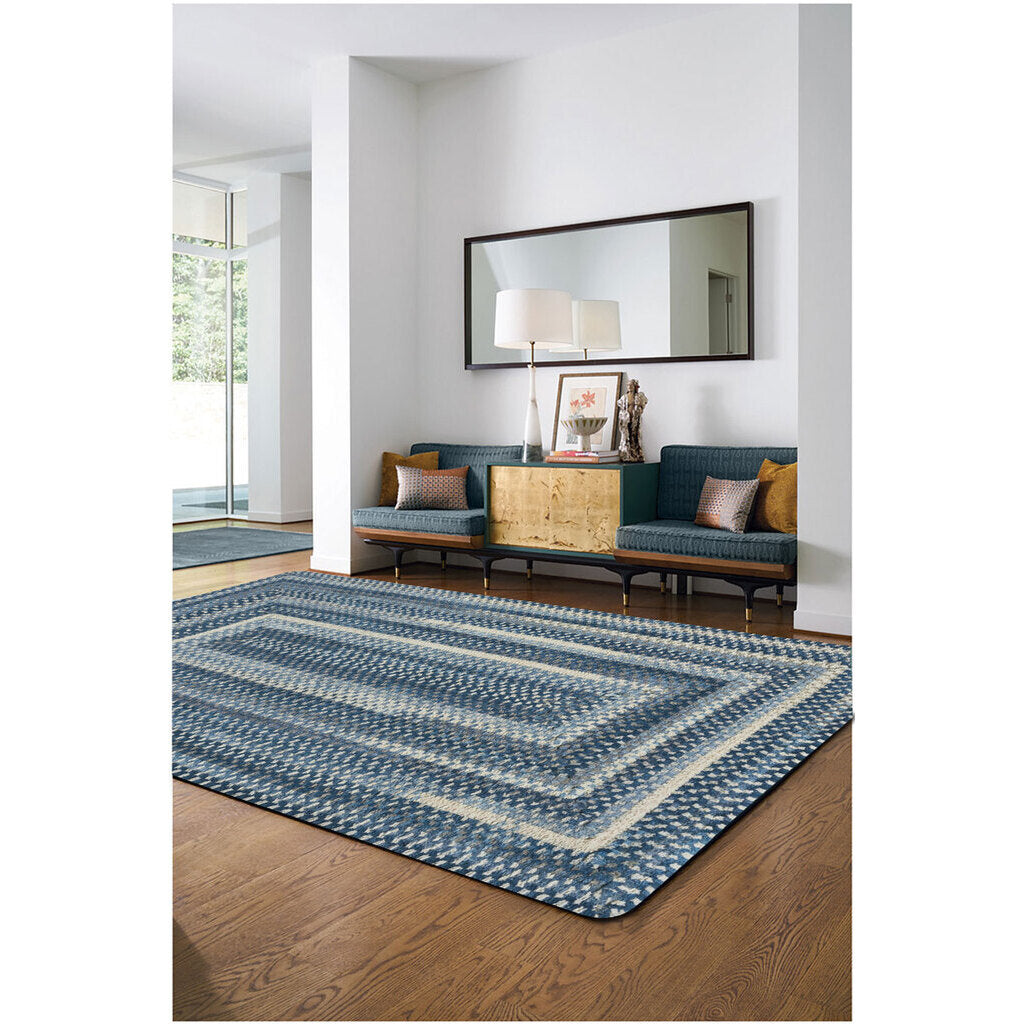 Synergy Chambray Braided Rug Oval image