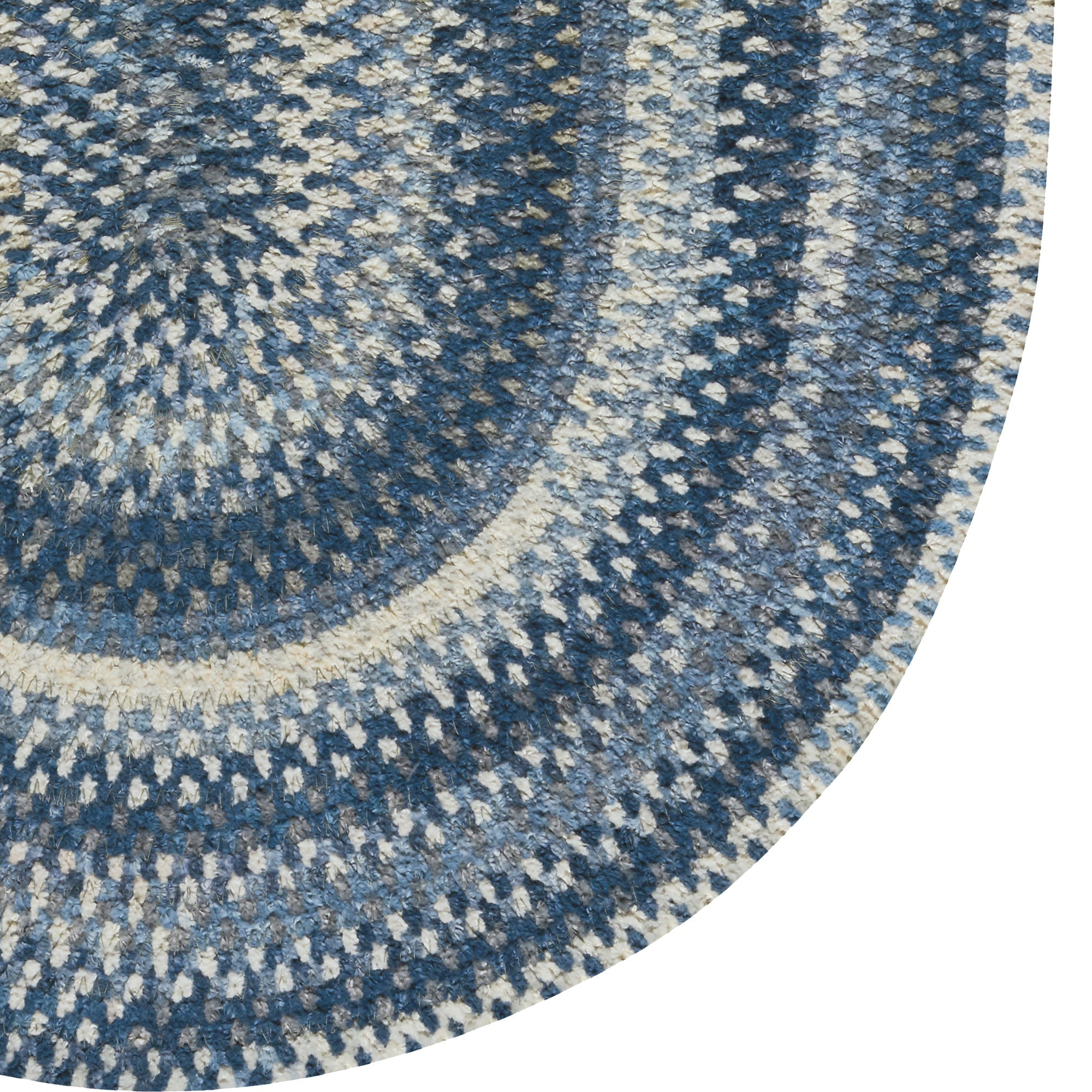 Synergy Chambray Braided Rug Oval image