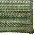 Cottonstone Balsam Green Braided Rug Cross-Sewn Corner image