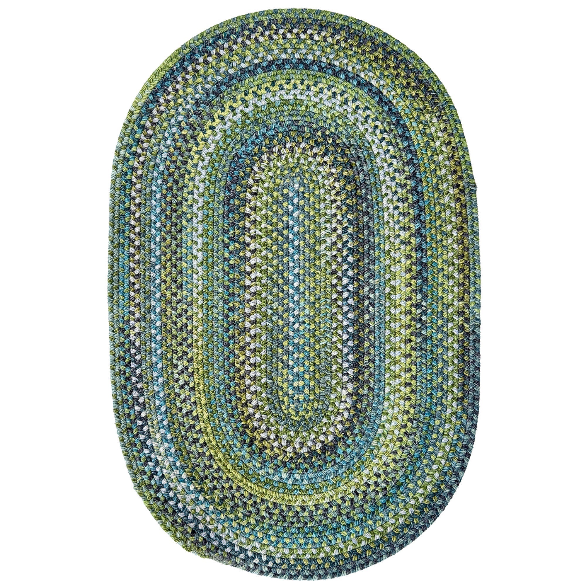 Uwharrie Ridge Horizon Braided Rug Oval image