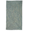 Dockside Teal Braided Rug Concentric image