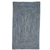 Dockside Cobalt Sea Braided Rug Concentric image