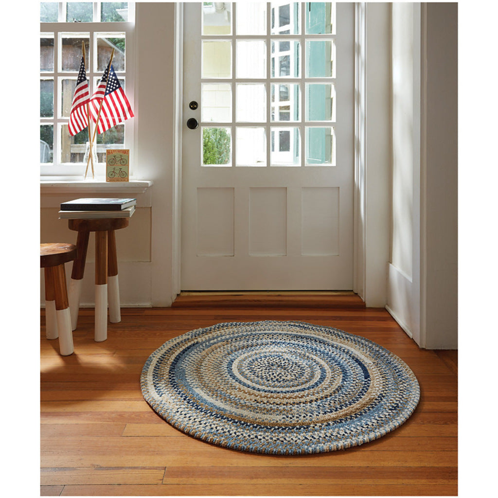 New Homestead Vista Braided Rug Round image