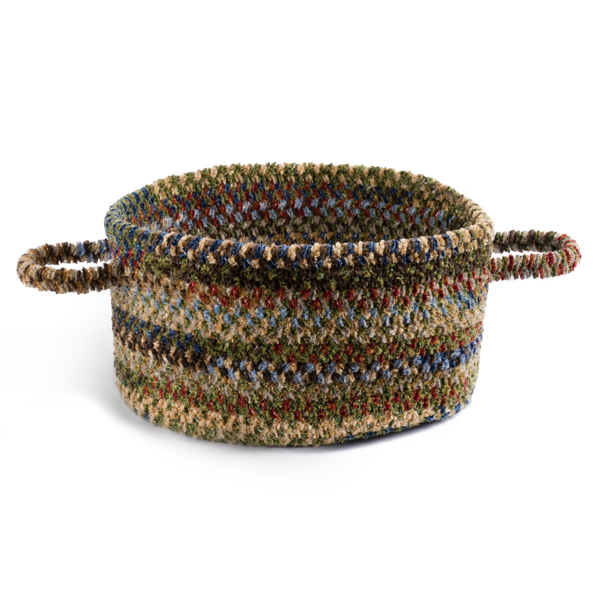 New Homestead Multi Braided Rug Basket image