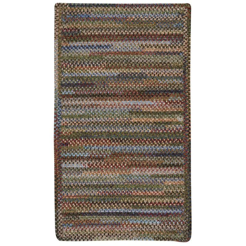 New Homestead Multi Braided Rug Cross-Sewn image