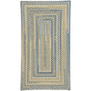 Bonneville Sandy Beach Braided Rug Concentric image